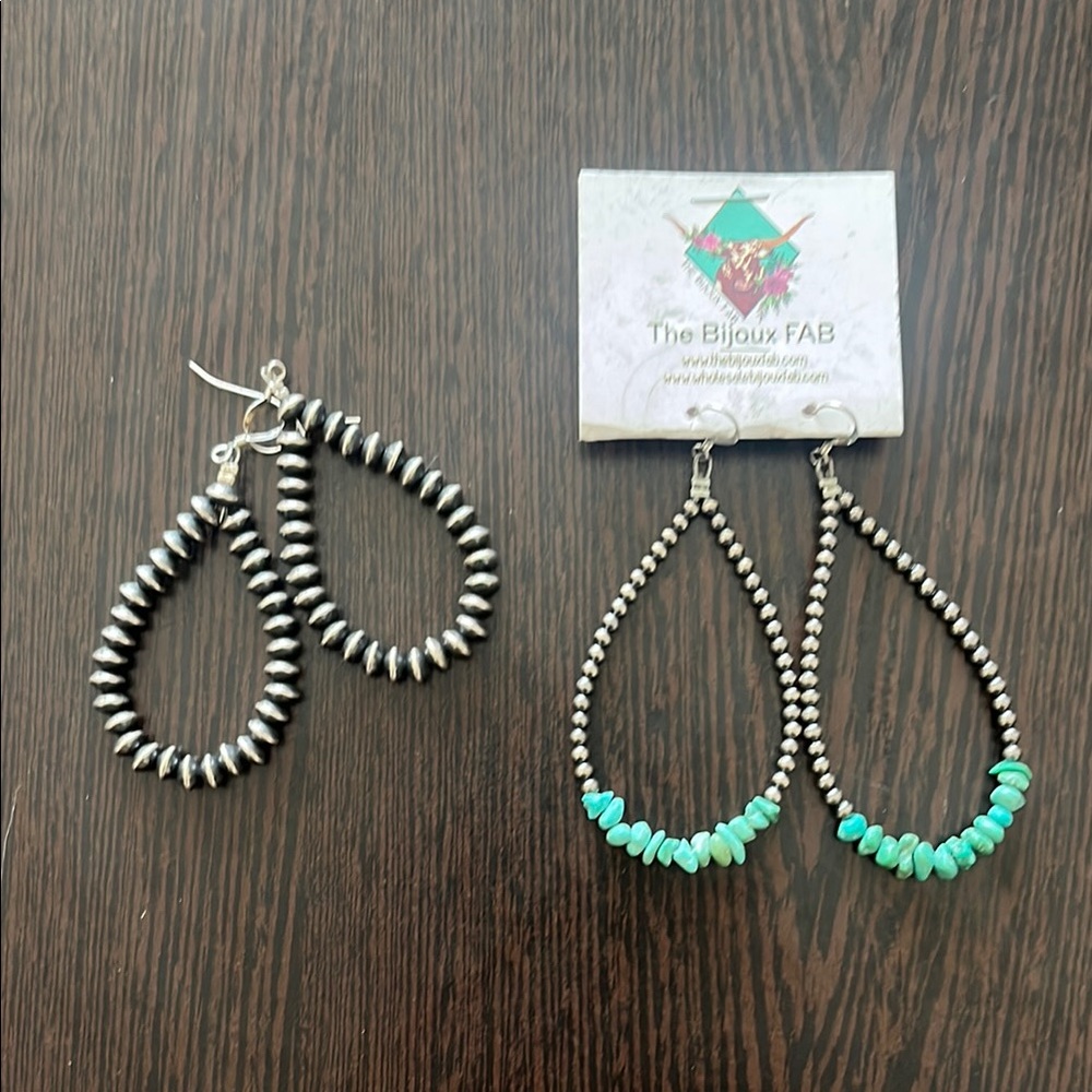 Authentic Navajo Pearl Earrings